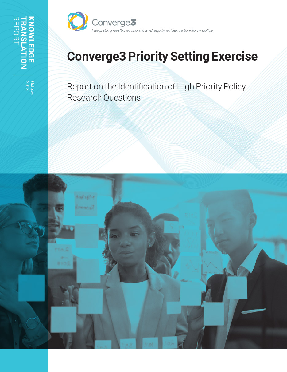 Publication Cover image for: Converge3 Priority Setting Exercise 