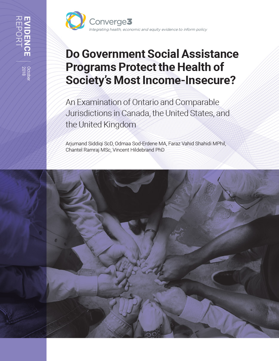 Publication Cover image for: Do Government Social Assistance Programs Protect the Health of Society’s Most Income-Insecure? 