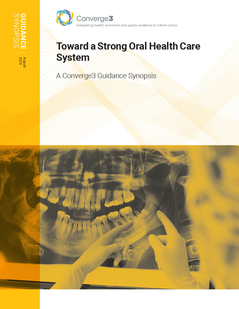 Publication Cover image for: Toward a Strong Oral Health Care System 